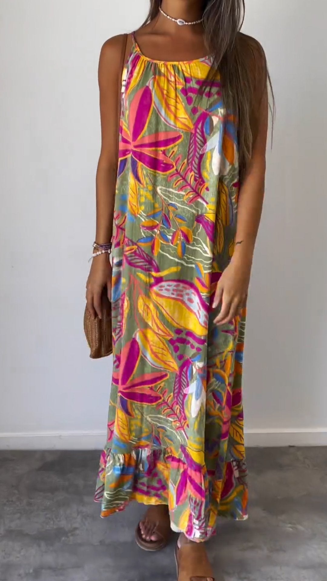 Luné® | Sofia — Elegante Bloemenjurk met Comfortabele Pasvorm