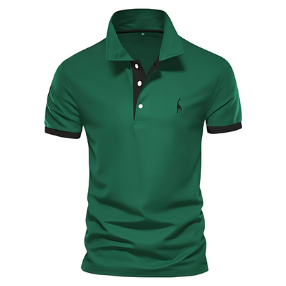 Giraf | Klassiek heren poloshirt
