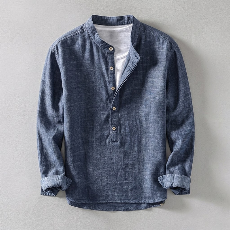 Kasper | Linnenmix Casual Overhemd
