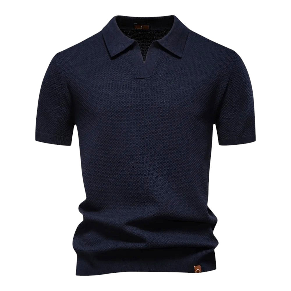 Zalecta | Wafel Knit Polo
