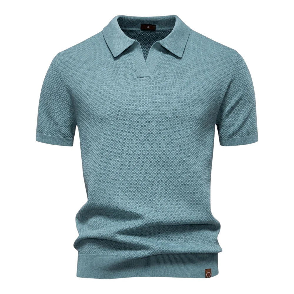 Zalecta | Wafel Knit Polo