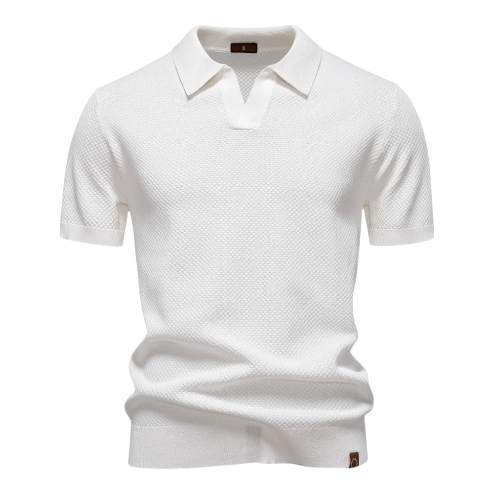 Zalecta | Wafel Knit Polo