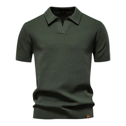 Zalecta | Wafel Knit Polo