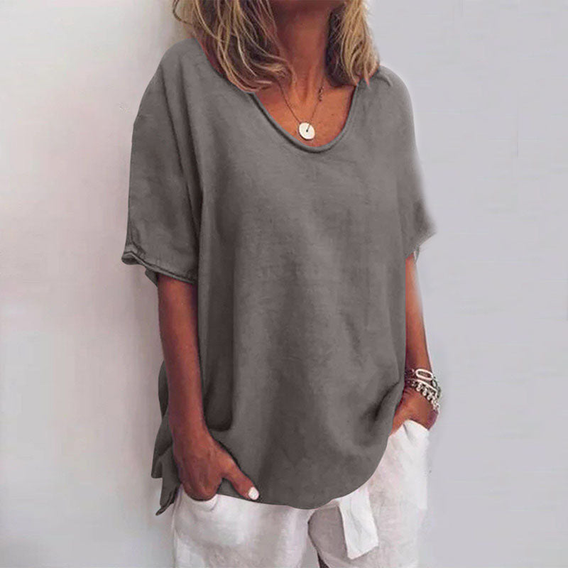 Luné® | Callie — Verfijnde Loose-Fit Top