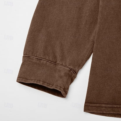 Otis | Comfortabele Longsleeve Henleyshirt