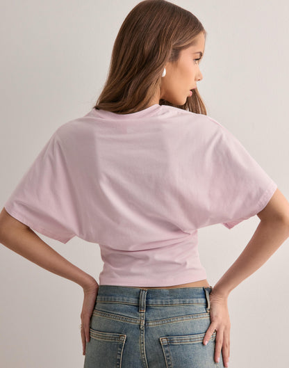 Luné® | Margot — Verfijnd T-shirt met Wijde Mouwen