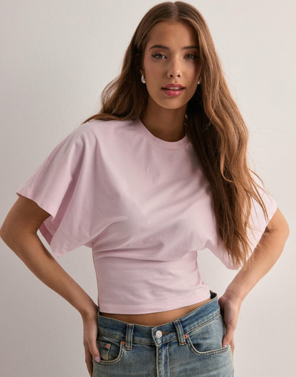 Luné® | Margot — Verfijnd T-shirt met Wijde Mouwen